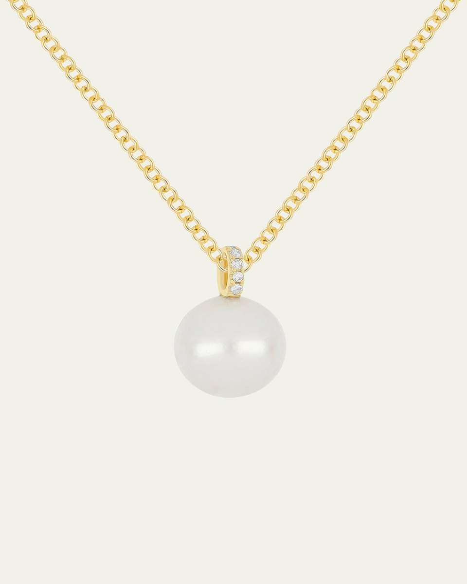 Pearl Ball Drop Necklace
